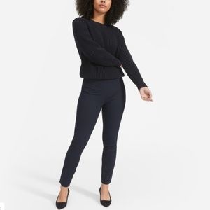 Skinny side zip pant - NAVY